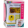 Lean Toys Elektroninis seifas vaikams su PIN kodu ir kapibara, geltonas