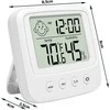 Bikuva.lt Thermometer hygrometer electronic internal clock