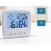 Thermometer hygrometer electronic internal clock