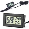 Bikuvalt Electronic thermometer with probe humidity clock