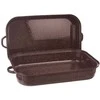 Orion Kepimo indas emaliuota su dangčiu stačiakampio formos BROWN 14 l, 46x27,5 cm