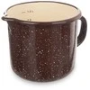 Orion Emaliuotas Puodelis 1,2 l Rudas su Matavimo