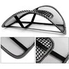 Back support with massager for armchair