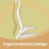 Songmics Ergonomiška biuro kėdė 67x67x125 cm, smėlio spalvos