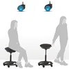 Songmics Reguliuojamo aukščio ergonomiška darbo taburetė