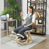 Ergonomiška kėdė kreminė