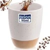 Duo Gift Orion Espresso Puodelis 90 ml Keramika Baltas