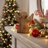 Lumarko Orion Mediniai angelai 10 cm - natūralaus mangų medžio figūra