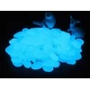 Bikuva.lt Fluorescenciniai akmenukai 100 vnt., mėlyni, 2 cm