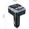 FM Transmiteris su Bluetooth 5.3 ir 2x USB C jungtimis