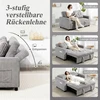 Fotelis 2 vietų sofa-lova 157 x 190 cm