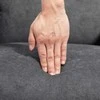 Fotelis HOMCOM elektrinis televizoriaus krėslas su atsistojimo funkcija, poilsio krėslas su atlošimo funkcija, lininė išvaizda, TV krėslas su šonine kišene ir nuotolinio valdymo pulteliu, svetainei, tamsiai pilkas | Aosom