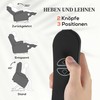 HOMCOM televizoriaus fotelis su pakėlimo funkcija, elektrinis poilsio krėslas su gulėjimo funkcija, masažo funkcija, USB jungtimi, televizoriaus krėslas su šildymo funkcija, nuotolinio valdymo pultu ir šonine kišene, pilkas