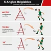 Futbolo atšokimo tinklas Raudonas