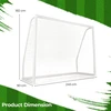 Futbolo vartai 243.8×91.4×182.9 cm