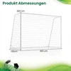 Futbolo vartai 300 x 133 x 204 cm