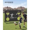 Songmics Futbolo vartai 60 x 180 x 120 cm
