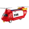 Lean Toys Gaisrinis transportinis lėktuvas 43×16×18 cm 6 vnt.