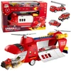 Lean Toys Gaisrinis transportinis lėktuvas 43×16×18 cm 6 vnt.