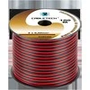 Cabletech Laidas kolonėlėms 2x0.2mm² juodas/raudonas (varinis)
