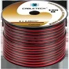 Cabletech Laidas kolonėlėms 2x2.5mm² juodas/raudonas (varinis)