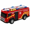 Lean Toys Gelbėjimo transporto priemonių rinkinys su šviesos ir garso efektais, raudonas, 3 vnt.