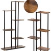 Gėlių stovas Springos GA0211 su 6 lentynomis, 113 cm, metalinis