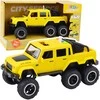 Lean Toys Geltonas 6x6 visureigis su garso ir šviesos efektais