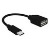 GEMBIRD A-OTG-CMAF2-01 USB 2.0 OTG C tipo adapterio kabelis CM/AF