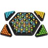 Lean Toys Geometrinis trikampių dėlionės stalo žaidimas