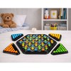 Lean Toys Geometrinis trikampių dėlionės stalo žaidimas