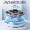 Gertuvė Automatinis maisto dozatorius baltas ir pilkas