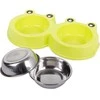Metal dual dog box 300ml x 2