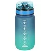 Roger Buteliukas na wodę bidon ze słomką laikikliu sportowy 600ml mėlyna-žalia