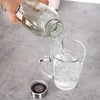 Gertuvė Excellent Houseware Stiklinis vandens butelis 700 ml su metaliniu dangteliu