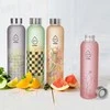 Gertuvė Orion Stiklinis vandens butelis 600 ml žalias
