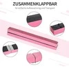 "HOMCOM Balance Beam" 210 cm sulankstomoji gimnastikos sija, skirta vidaus ir lauko treniruokliams, balansinė sija iki 120 kg, rožinė