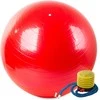 Gimnastikos kamuolys su pompa, 65 cm, raudonas