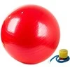 Gimnastikos kamuolys su pompa, 65 cm, raudonas