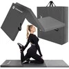 Gimnastikos kilimėlis Springos 180x60x5,5 cm pilkas