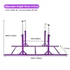 Gimnastikos lygiagretės violetinės