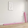 SPORTNOW 236 cm sulankstomas balanso buomas, nešiojamas gimnastikos buomas, neslystantis, iki 80 kg, vaikams nuo 3 metų, vidaus ir lauko naudojimui, šviesiai raudona