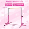 Gimnastikos strypas 85–145 cm