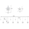 Lights garland stars light curtain 138 led