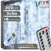Girlianda- užuolaida Vilde 300 LED su pultu 3 m