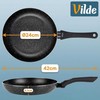 Vilde Granitinė keptuvė 24 cm juoda
