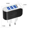 Greito įkrovimo įkroviklis 5W, 3x USB, Quick Charge 3.0