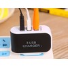 Greito įkrovimo įkroviklis 5W, 3x USB, Quick Charge 3.0