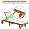 Gultas 198 x 55 x 30-88,5 cm