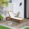 Gultas 198 x 55 x 30-88,5 cm